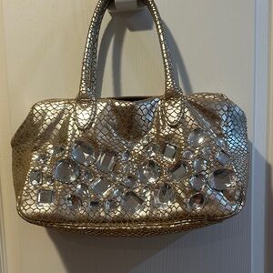 Gold Embellished Women's Bag